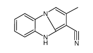 2-Methyl-4H-pyrrolo[1,2-a]benzimidazole-3-carbonitrile结构式