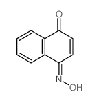 1,4-Naphthalenedione, monooxime structure