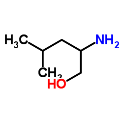 2-amino-4-methylpentan-1-ol structure