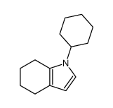 1-cyclohexyl-4,5,6,7-tetrahydroindole Structure