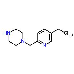 Piperazine, 1-[(5-ethyl-2-pyridinyl)methyl]- (9CI) structure