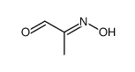 2-(hydroxyimino)propanal结构式