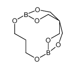 2,6,8,12,13,17-hexaoxa-1,7-diborabicyclo[5.5.5]heptadecane Structure