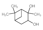 Bicyclo(3.1.1)heptane-2,3-diol, 2,6,6-trimethyl- picture