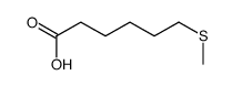 6-methylsulfanylhexanoic acid结构式