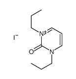 1,3-dipropylpyrimidin-1-ium-2-one,iodide Structure