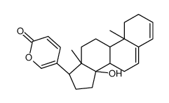 14β-Hydroxybufa-3,5,20,22-tetrenolide结构式