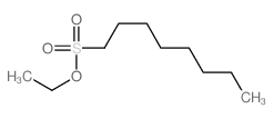 1-Octanesulfonic acid,ethyl ester structure