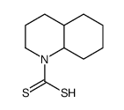 3,4,4a,5,6,7,8,8a-octahydro-2H-quinoline-1-carbodithioic acid Structure