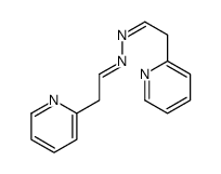 1,2-Bis[2-(2-pyridinyl)ethylidene]hydrazine Structure