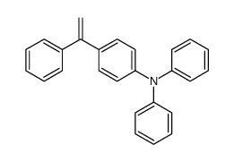 N,N-diphenyl-4-(1-phenylethenyl)aniline Structure