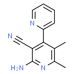 [2,4-Bipyridine]-3-carbonitrile,2-amino-5,6-dimethyl-(9CI)结构式