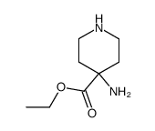 4-AMINO-PIPERIDINE-4-CARBOXYLIC ACID ETHYL ESTER 2HCL Structure