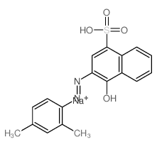 C.I. Acid Red 135, monosodium salt结构式