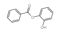 o-hydroxyphenyl benzoate structure