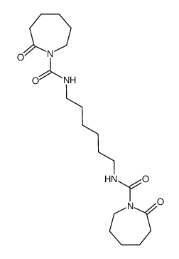 N,N'-hexane-1,6-diylbis(hexahydro-2-oxo-1H-azepine-1-carboxamide) Structure