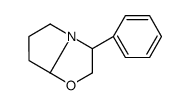 3-phenyl-2,3,5,6,7,7a-hexahydropyrrolo[2,1-b][1,3]oxazole结构式