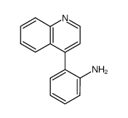 2-(quinolin-4-yl)aniline Structure