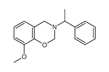 8-methoxy-3-(1-phenylethyl)-2,4-dihydro-1,3-benzoxazine Structure