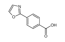 4-(Oxazol-2-yl)benzoic acid structure