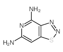 1,2,3-Thiadiazolo[4,5-c]pyridine-4,6-diamine structure