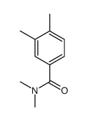 N,N,3,4-tetramethylbenzamide结构式
