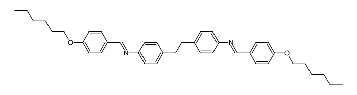 N,N'-Bis-(p-hexoxybenzyliden)-α,α'-bi-p-toluidin Structure