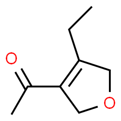 Ethanone, 1-(4-ethyl-2,5-dihydro-3-furanyl)- (9CI) structure