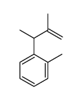 1-methyl-2-(3-methylbut-3-en-2-yl)benzene结构式