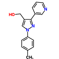 (3-(PYRIDIN-3-YL)-1-P-TOLYL-1H-PYRAZOL-4-YL)METHANOL结构式
