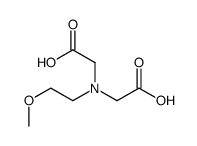 2-[carboxymethyl(2-methoxyethyl)amino]acetic acid Structure