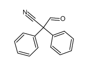 Diphenyl-α-cyanoacetaldehyd结构式