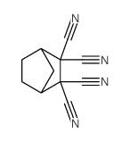 bicyclo[2.2.1]heptane-2,2,3,3-tetracarbonitrile结构式