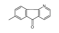 7-methylindeno[1,2-b]pyridin-5-one结构式