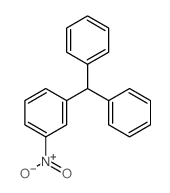 Benzene,1-(diphenylmethyl)-3-nitro- Structure