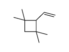 2-ethenyl-1,1,3,3-tetramethylcyclobutane Structure