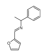 N-Furfurylidene-(+/-)-α-methylbenzylamine结构式