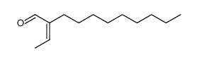 2-nonyl crotonaldehyde structure