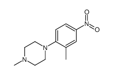 1-methyl-4-(2-methyl-4-nitrophenyl)piperazine picture