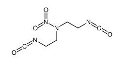 (Nitroimino)diethylenediisocyanate Structure