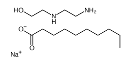 sodium,2-(2-aminoethylamino)ethanol,decanoate结构式