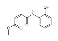 N-(2-hydroxy-phenyl)-maleamic acid methyl ester结构式