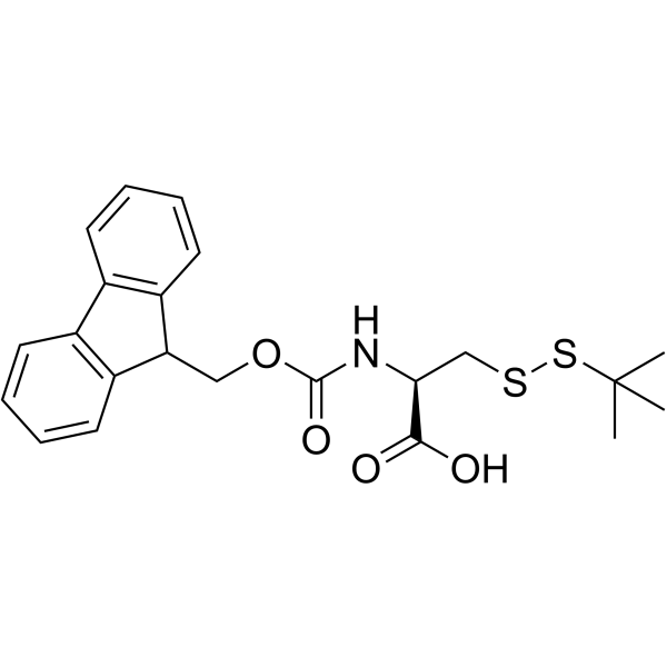 N-芴甲氧羰基-s-叔丁硫基-l-半胱氨酸图片