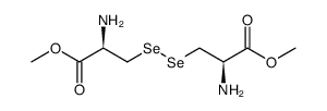 dimethyl 3,3'-diselanediyl(2R,2'R)-bis(2-aminopropanoate)结构式