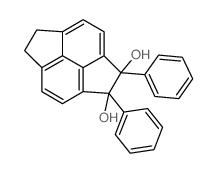 trans-1,2-Diphenyl-pyracendiol-(1,2) Structure