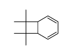 7,7,8,8-tetramethylbicyclo[4.2.0]octa-2,4-diene Structure