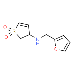 2-Furanmethanamine, N-(2,3-dihydro-1,1-dioxido-3-thienyl)- (9CI)结构式