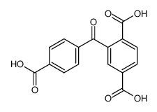 2-(4-CARBOXY-BENZOYL)-TEREPHTHALIC ACID结构式