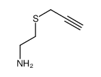 2-prop-2-ynylsulfanylethanamine结构式