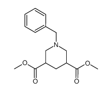 dimethyl 1-benzyl-piperidine-3,5-dicarboxylate结构式